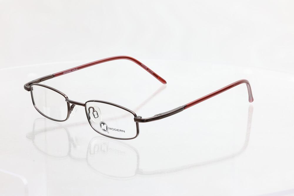 Modern Ninja Matte Brown 44-18-130mm Eyeglass FRAMES ONLY - NEW/WITHOUT TAGS